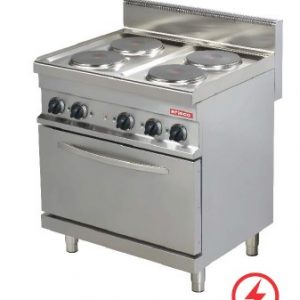 ARISCO 4 PLATE STOVE WITH OVEN ELECTRIC