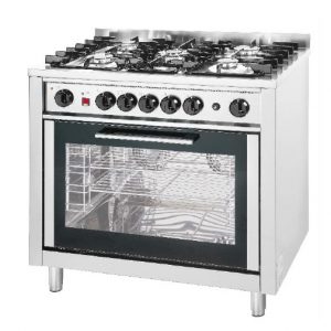 EKA GAS COOKING RANGE WITH CONVECTION OVEN