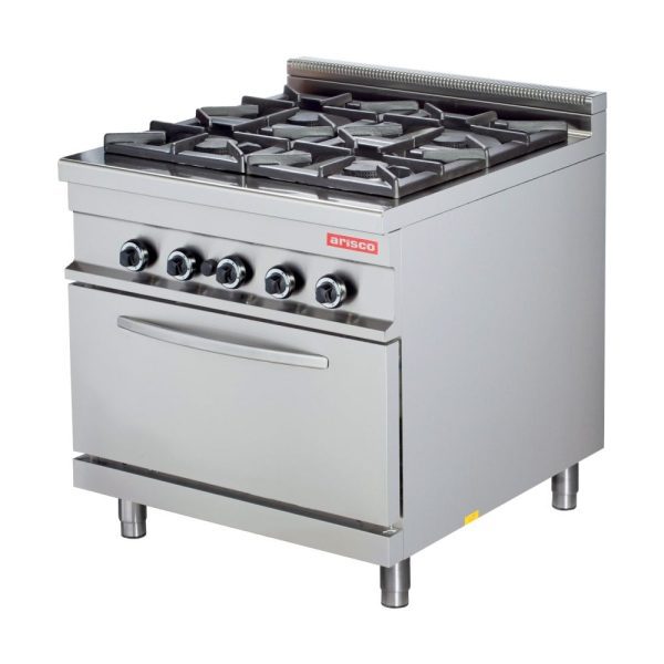 ARISCO 900 RANGE 4 BURNER STOVE WITH ELECTRIC CONVECTION OVEN