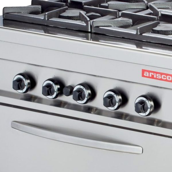 ARISCO 900 RANGE 4 BURNER STOVE WITH ELECTRIC CONVECTION OVEN - Image 2