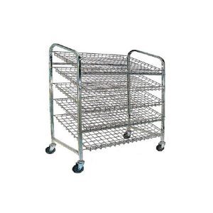 CATERKING BREAD COOLING TROLLEY - 5 TIER/SLANT