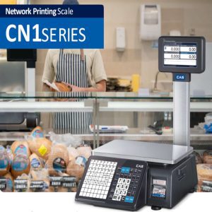 CAS CN1 SERIES LABEL PRINTING SCALE - NO WIFI - CERTIFIED