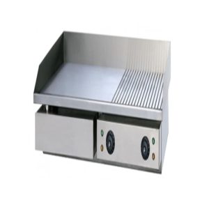 CATERKING HALF FLAT/RIBBED GRIDDLE - ELECTRIC