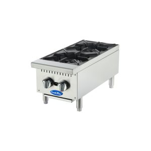 COOKRITE 2 BURNER GAS BOILING TABLE - OLD DESIGN