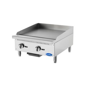 COOKRITE 600MM / 2 BURNER FLAT TOP GRIDDLE - OLD DESIGN