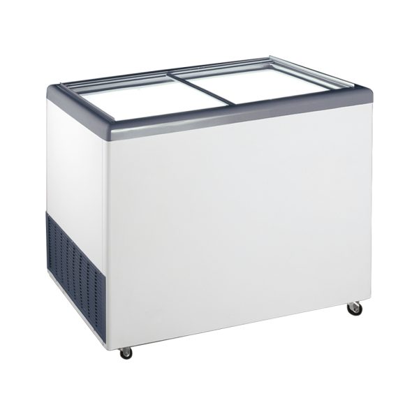 CRYSTAL 356LT GR CHEST FREEZER WITH SLIDING GLASS TOP