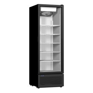 CRYSTAL UPRIGHT GR SINGLE GLASS DOOR FRIDGE