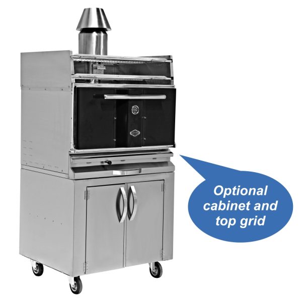 EMPERO 890MM CHARCOAL OVEN - BLACK - Image 2