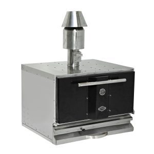 EMPERO 710MM CHARCOAL OVEN - BLACK