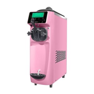 GOSHEN 1 FLAVOUR SOFT SERVE MACHINE WITH AIR PUMP - PINK