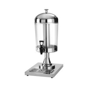 INOXSERV SINGLE JUICE DISPENSER WITH CENTER ICE TUBE