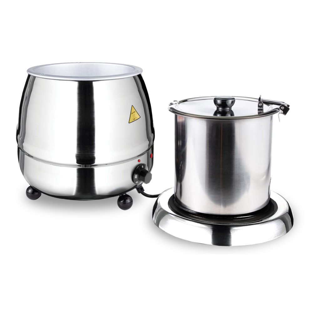INOXSERV 10LT SOUP KETTLE - STAINLESS STEEL - Image 2