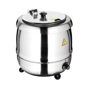INOXSERV 10LT SOUP KETTLE - STAINLESS STEEL
