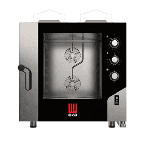EKA 6 PAN MANUAL CONTROL GAS COMBI STEAM OVEN