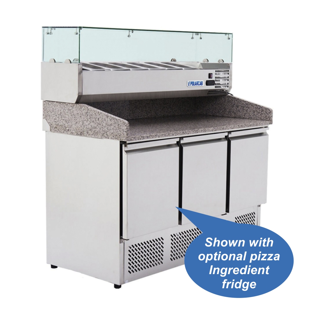POLARCAB GRANITE TOP UNDERBAR FRIDGE - Image 2