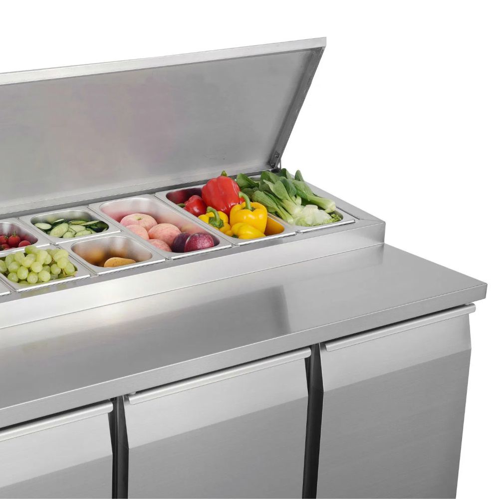 POLARCAB PIZZA TOP UNDER FRIDGE WITH HINGED LID - Image 2