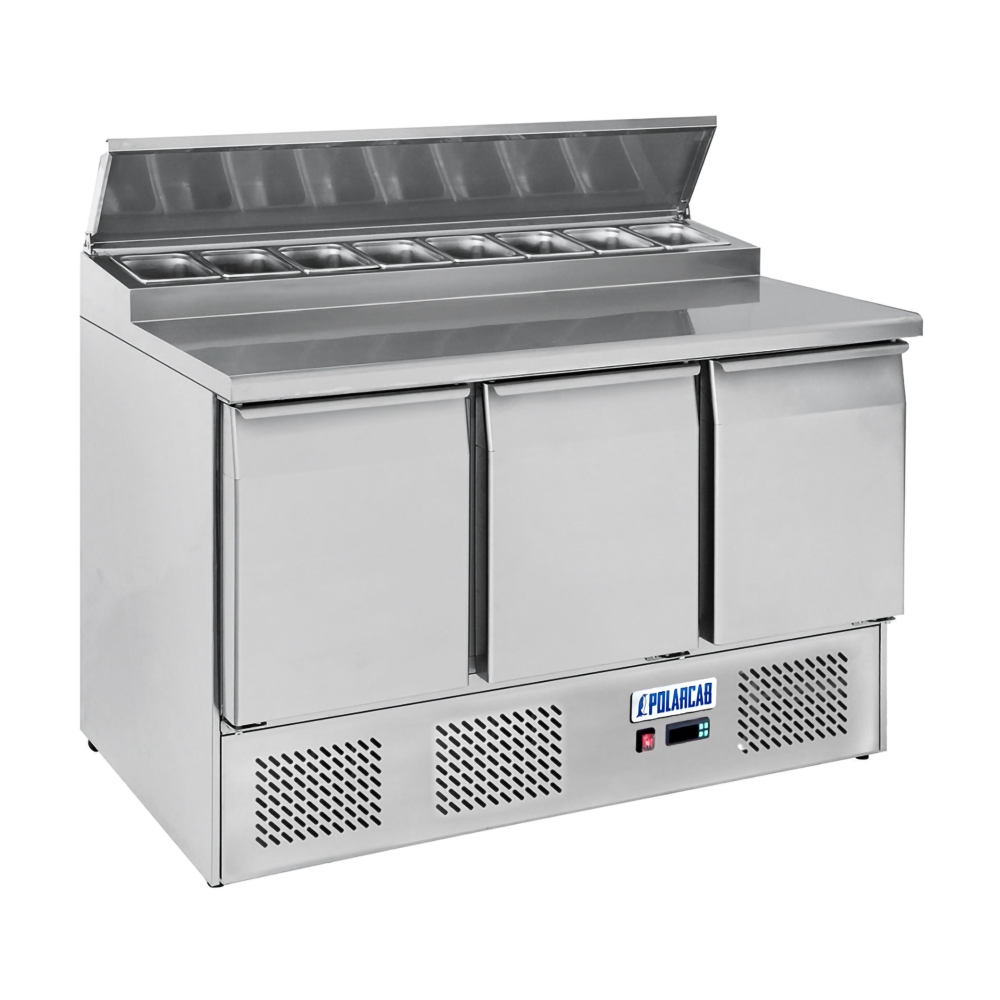 POLARCAB PIZZA TOP UNDER FRIDGE WITH HINGED LID