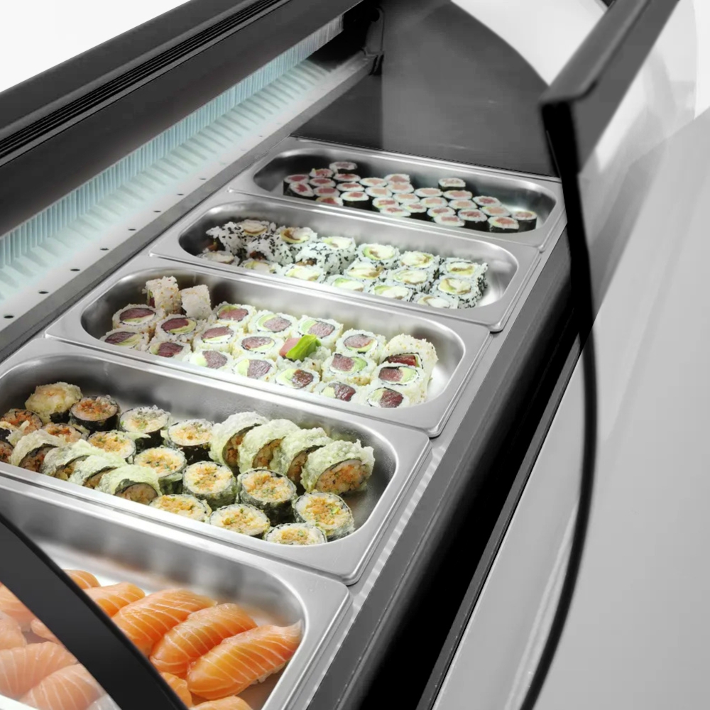 POLARCAB 6 X 1/3GN SUSHI FRIDGE - Image 3