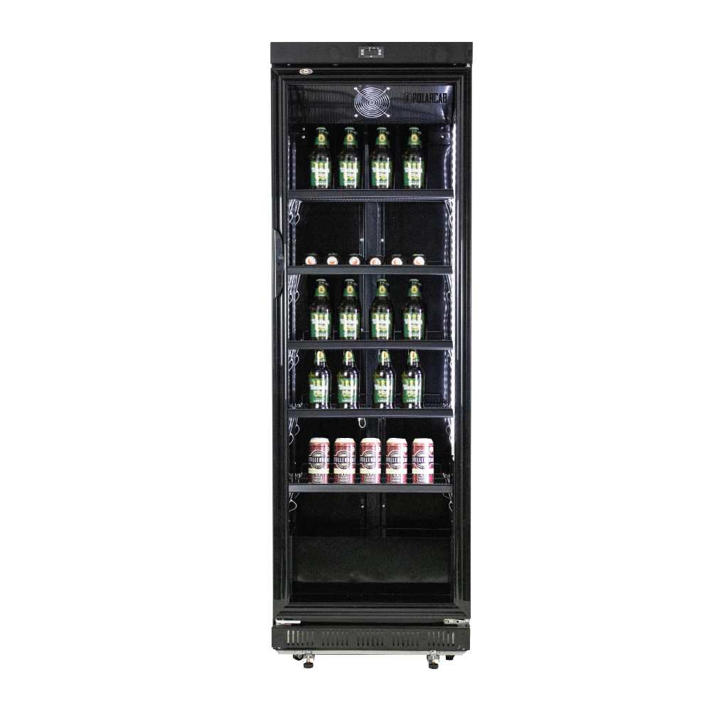 POLARCAB 400LT BEVERAGE COOLER - BLACK
