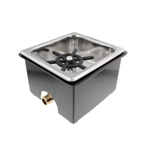 T&S SINGLE 18 X 17CM GLASS / PICHER RINSER