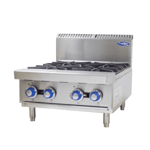 COOKRITE 4 BURNER GAS BOILING TABLE - NEW DESIGN