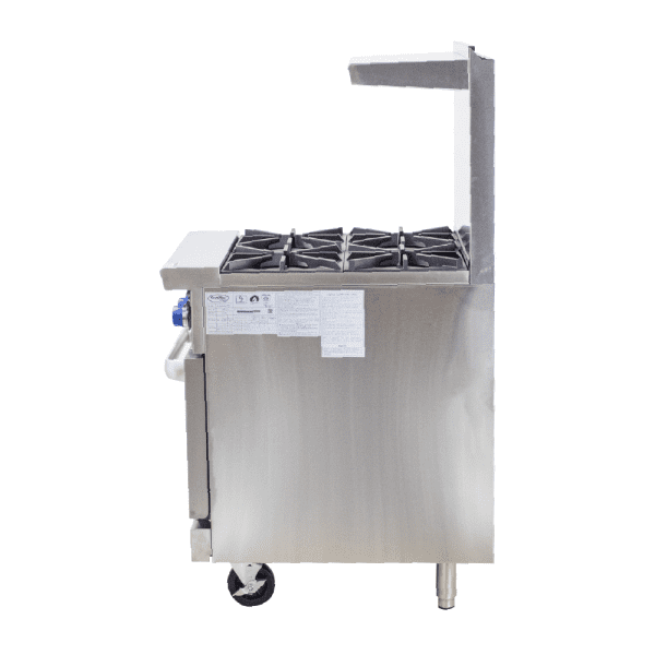 COOKRITE 4 BURNER GAS COOKING RANGE WITH OVEN - NEW DESIGN - Image 3