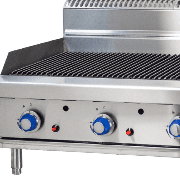 COOKRITE 900MM / 3 BURNER CHAR GRILLER - NEW DESIGN - Image 5