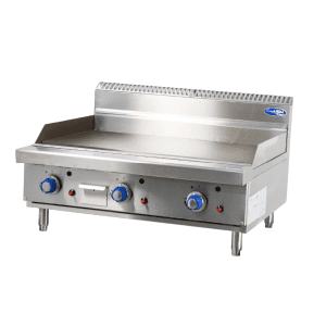 COOKRITE 900MM / 3 BURNER FLAT TOP GRIDDLE - NEW DESIGN