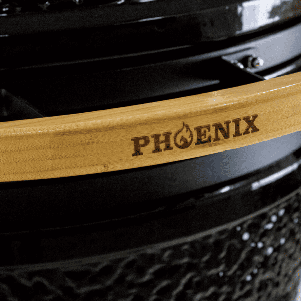 PHOENIX KAMADO 27" JUMBO CERAMIC GRILL - BLACK - Image 6