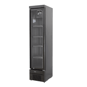 POLARCAB BLACK 165LT SLIM LINE UPRIGHT FREEZER