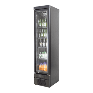 POLARCAB BLACK 214LT SLIM LINE BEVERAGE COOLER