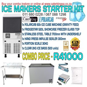 ICE MAKERS STARTER KIT - NEW