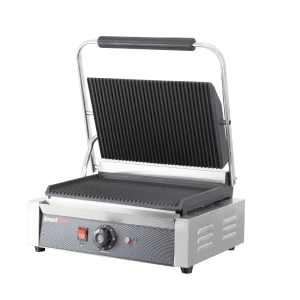 SMARTCHEF RIBBED PLATE NON-STICK CONTACT GRILL