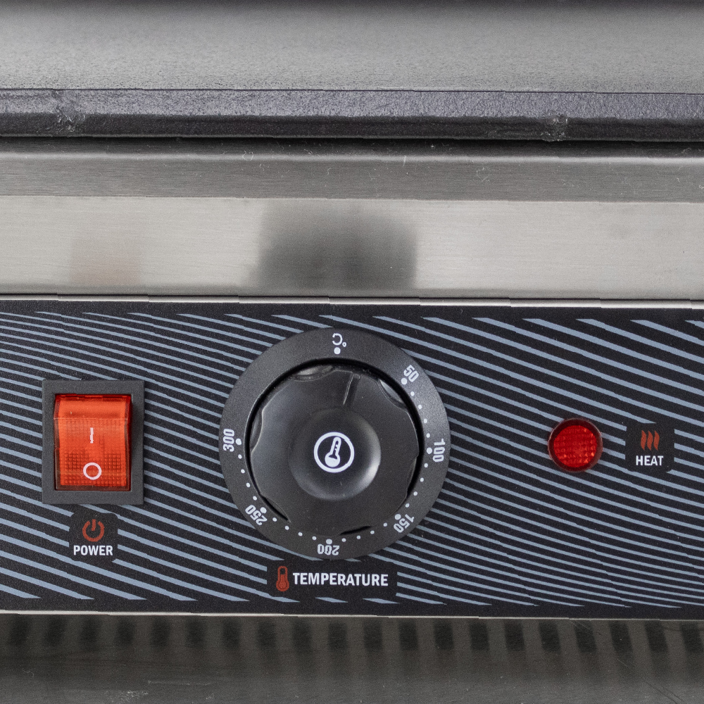 SMARTCHEF RIBBED PLATE NON-STICK CONTACT GRILL - Image 4