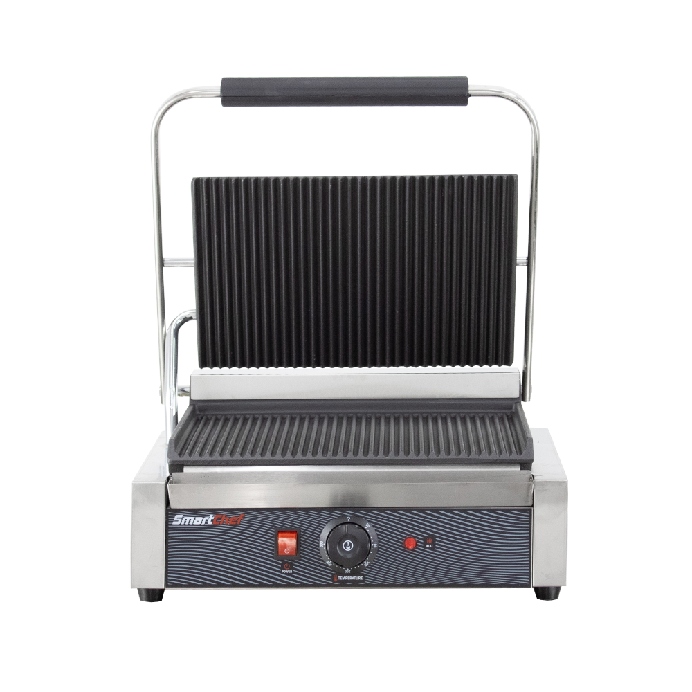SMARTCHEF RIBBED PLATE NON-STICK CONTACT GRILL - Image 2