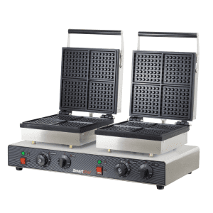 SMARTCHEF DOUBLE BELGIAN WAFFLE BAKER - SQUARE