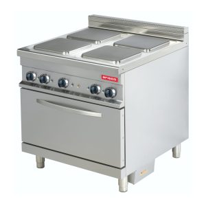 ARISCO 900 RANGE - 4 PLATE ELECTRIC STOVE WITH ELECTRIC CONVECTION OVEN