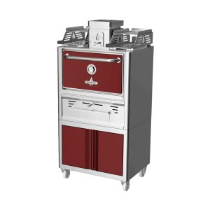 ROASTER PRO 780MM CHARCOAL OVEN - RED
