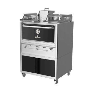 ROASTER PRO 980MM CHARCOAL OVEN - BLACK