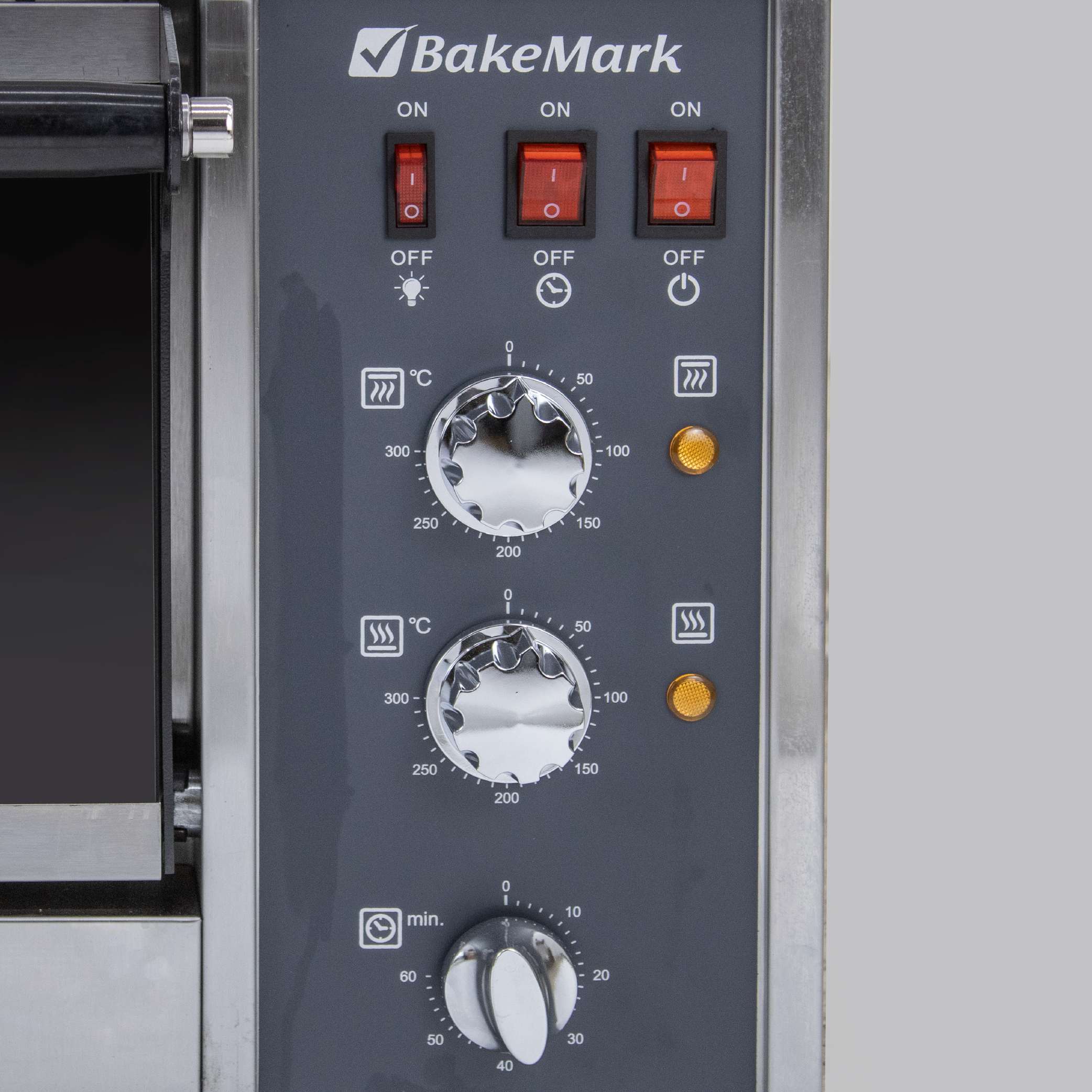 BAKEMARK SINGLE DECK 1 TRAY ELECTRIC OVEN - Image 2