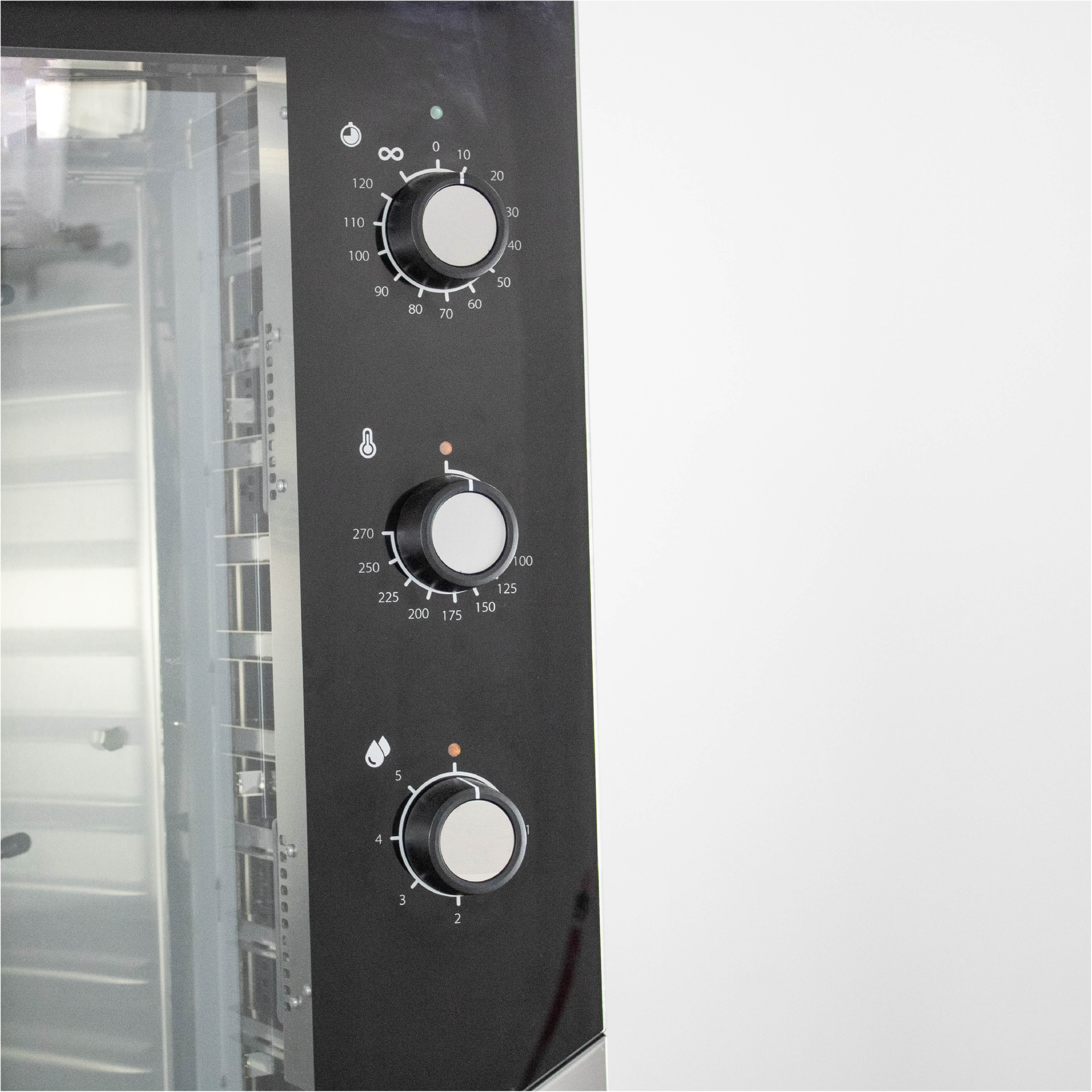 EKA 11 PAN MILLENNIAL MANUAL CONTROL ELECTRIC COMBI STEAM OVEN - Image 4