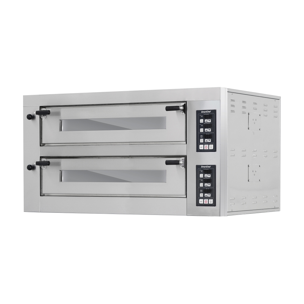 SMARTCHEF DOUBLE DECK PIZZA OVEN - 6 PIZZAS PER DECK