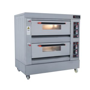 BAKEMARK 2 DECK 6 TRAY GAS OVEN