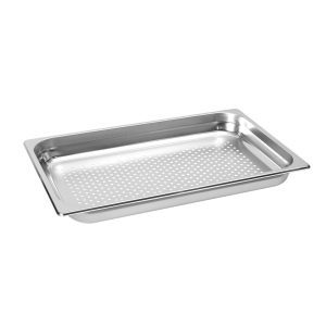 INOXSERV PERFORATED FULL 1/1 GN INSERT - 40MM DEEP